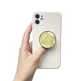 thumbnail image 3 of 3 Pack Cell Phone Grip Stand with Expandable Kickstand (Not for Popsockets) - Glitter Yellow, 3 of 6