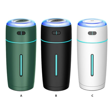 

USB Humidifier Adjustable Desk Bedside Air Diffuser Tabletop Kids Bedroom Nursery Mist Freshener Personal Care Accessories