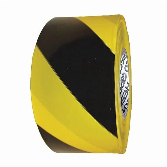 Manufacturer Varies Barricade Tape,Black/Yellw,200 ft L,3 in B324Y18-200