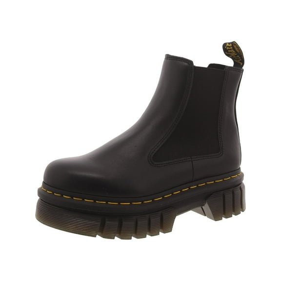 Dr. Martens Womens Audrick Faux Leather Pull On Chelsea Boots