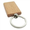 thumbnail image 2 of 48 Piezas de Madera en Rectangular Etiquetas Llaveros de Madera para Manualidades DIY, 2 of 8