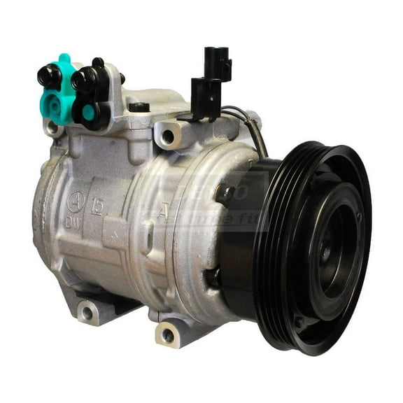 DENSO New Compressor With Clutch Fits select: 2009-2010 KIA SPORTAGE, 2008-2009 HYUNDAI TUCSON