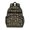 Bigfoot and Tree Black Pattern, variant on Bigfoot and Pixel Orange Pattern Cute School Backpack Bag for School with Padded Back and Adjustable Shoulder Straps 15.25"x11.5"x5.25"