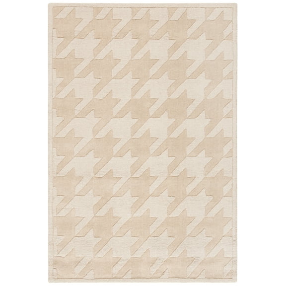 SAFAVIEH Impressions IM353A Handmade Creme Rug