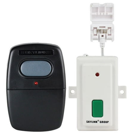 Skylink Smart Button Garage Door Opener & G6V Visor Clip Remote Kit (GBRV)