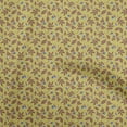 thumbnail image 1 of oneOone Cotton Poplin Olive Green Fabric Floral Quilting Supplies Print Sewing Fabric By The Yard 42 Inch Wide, 1 of 4