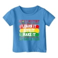 thumbnail image 6 of Shadoumai Shirts for Girls 10-12 Letter Graphic Print Cowl Neck Shirt Short Sleeve Tee for Toddler Comfortable Funny Tees Toddler Girl Clothes, 6 of 6
