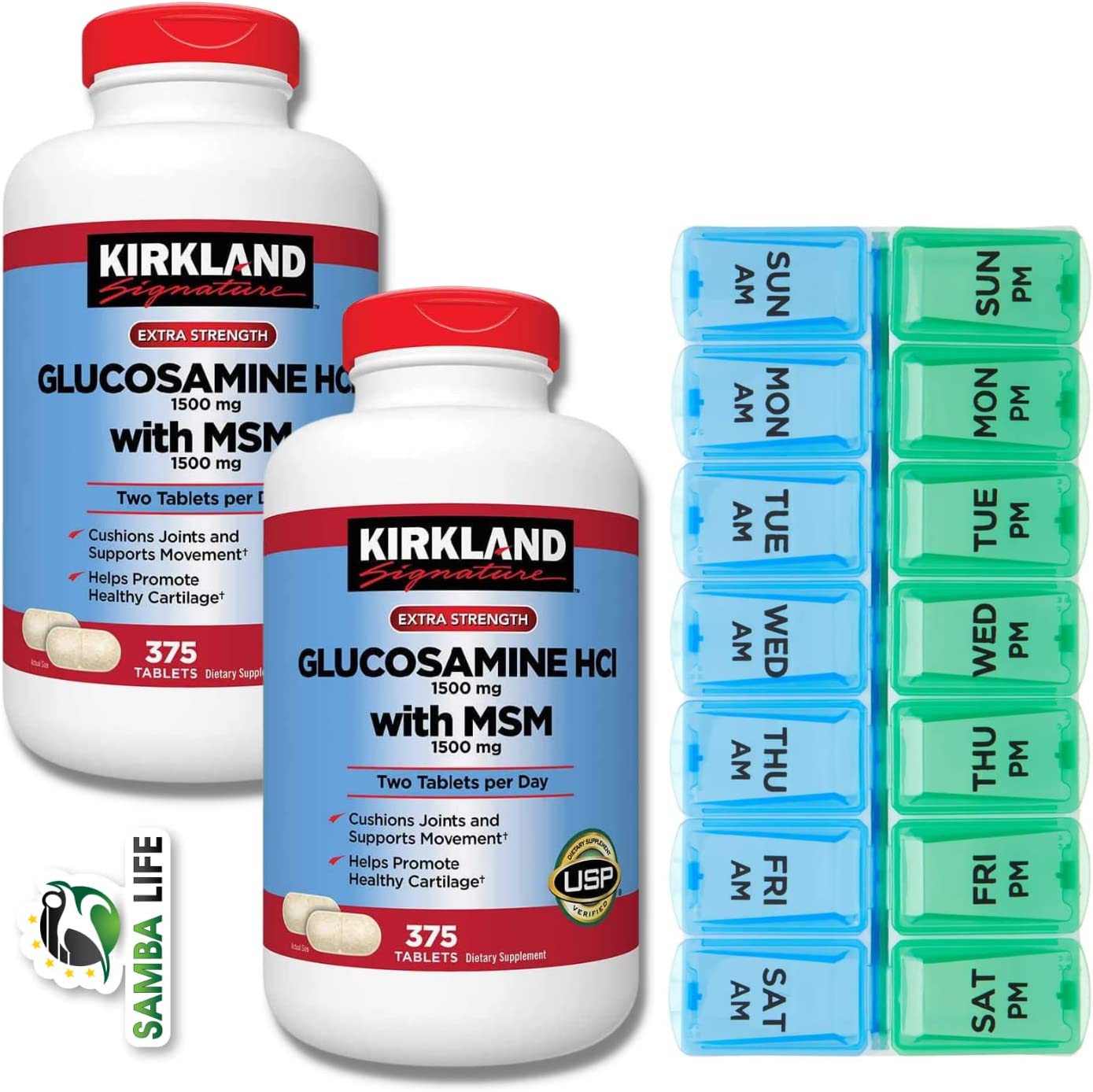 Samba Life Kirkland Signature Extra Strength Glucosamine Extra Strength