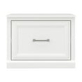 thumbnail image 1 of Bush Furniture Woodland Small Shoe Bench with Drawer, 24W, White Ash, 1 of 10