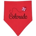 thumbnail image 2 of Inktastic Butterfly Colorado Baby Bandana Bib, 2 of 4