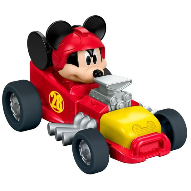 Fisher-Price Disney Mickey et les Coureurs de Roadster - Le Véhicule Moulé sous Pression d'Apple