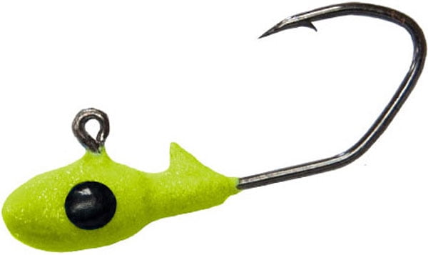 Gene Larew 18MGH62-10 Mo' Glo s 1/8oz Orange Glo Fishing Jig Head Lure 10 Pack 
