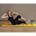 thumbnail image 2 of Prism Fitness 6 Millimeter Smart Mat with Exercises and Stretching Poses, Yellow, 2 of 2