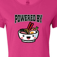 thumbnail image 4 of Inktastic Powered by Ramen Cute Noodles Women's T-Shirt, 4 of 5