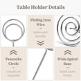 thumbnail image 3 of GFDYREE Ronteda Table Number Holders 20Pcs - 2 Inch Mini Table Number Stands Short Place Card Holder for Wedding Reception Party Graduation Restaurant Office Home Photo Picture Memo Display, 3 of 7