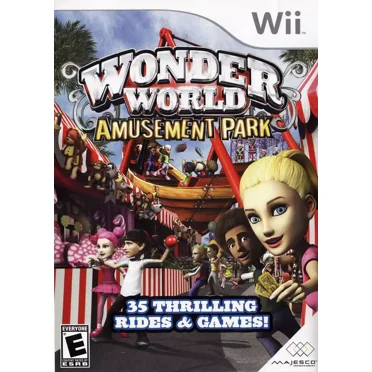 Wonderworld Amusement Park WII (Brand New Factory Sealed US Version) Nintendo Wi
