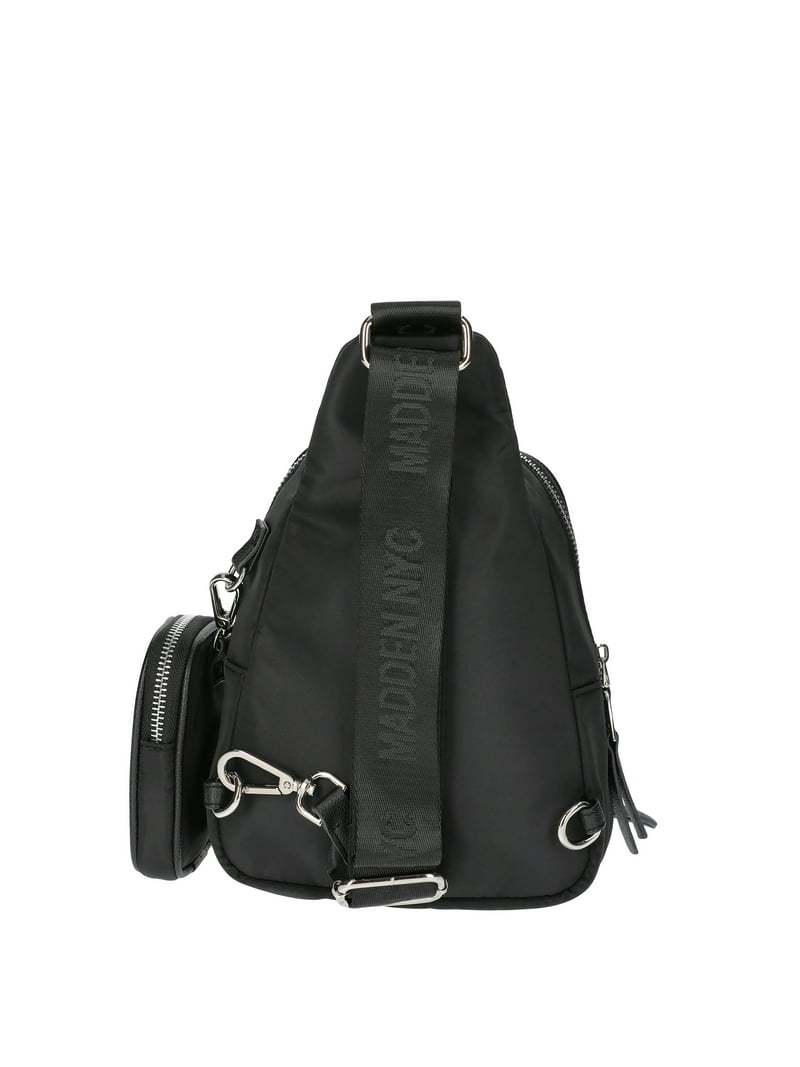 Madden NYC Women's Core Sling Bag, Black - Walmart.com
