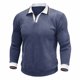thumbnail image 5 of Ceisia Men's Oversize Ribbed Two-in-One Long-Sleeve Knit Top Multi-Solid for Winter-Spring Gift, 5 of 8