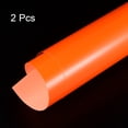 thumbnail image 3 of Uxcell 3D Puff Heat Transfer Vinyl 2 Sheets 12"x10" Glow in The Dark Puffy HTV Vinyl Heat Press Film Iron, Orange, 3 of 6