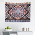 thumbnail image 1 of Ethnic Tapestry, Floral Ornament Round Mandala Paisley Inspired Retro Style, Fabric Wall Hanging Decor for Bedroom Living Room Dorm, 2 Sizes, Lavender Blue Indigo, by Ambesonne, 1 of 1