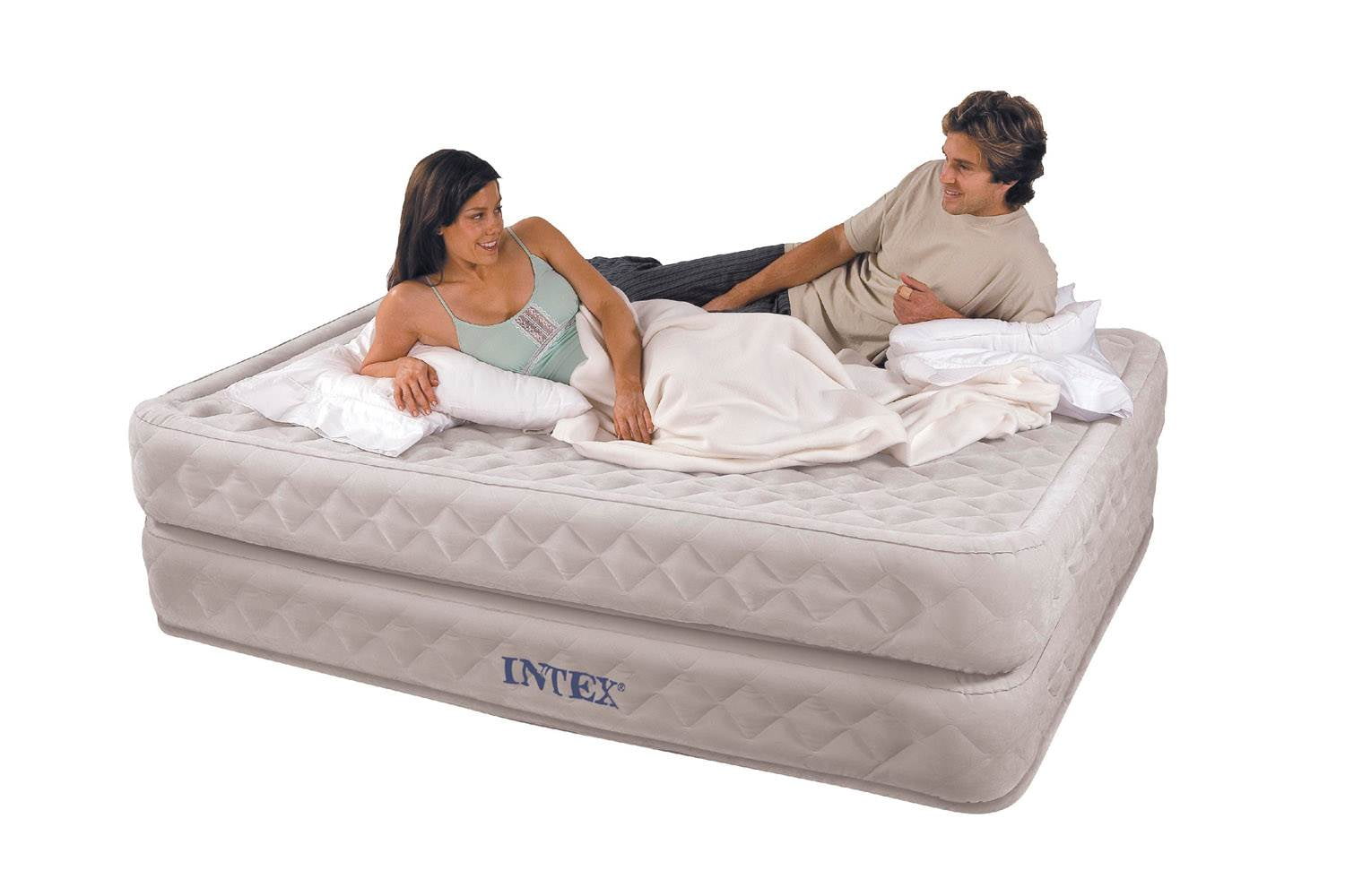 intex blow up mattress full