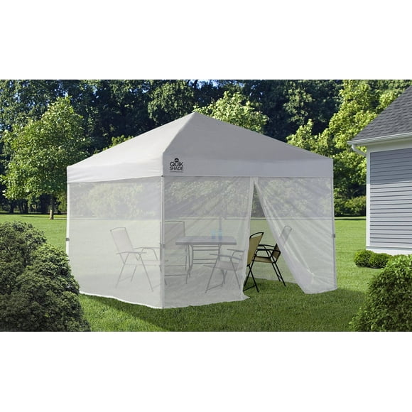 Quik Shade 10' x 10' Canopy Mesh Screen and Wall Panel Kit for WE100/C100/SX100 Canopies