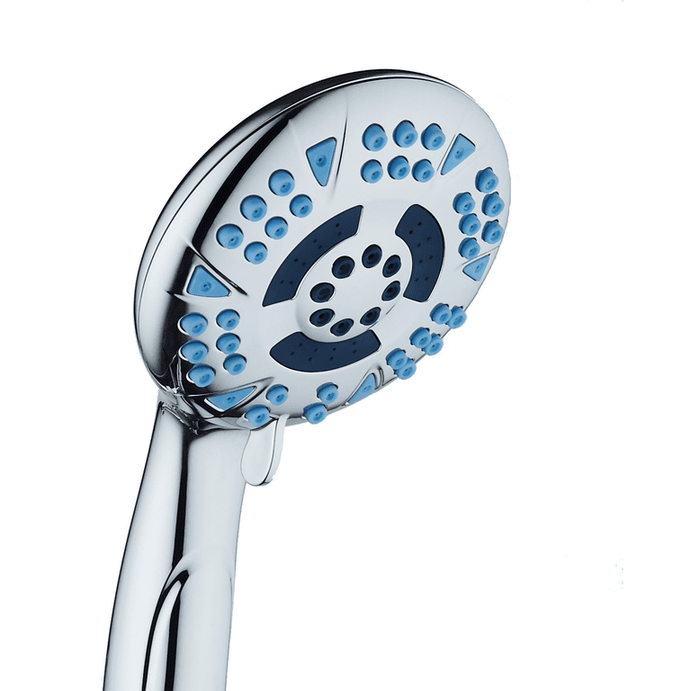 AquaCare High-pressure 6-setting Luxury Handheld Showerhead with