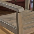 thumbnail image 3 of Noble House Jaxson Outdoor Rustic 5 Piece Acacia Wood Bar Set, Gray, 3 of 9