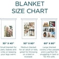 thumbnail image 6 of Custom Blanket Photos and Text, Fully Customizable with Your Pictures and Message, Soft Smooth Fleece Throw, 50" x 60", 6 of 6