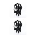 thumbnail image 4 of Minnieouse Paquete de 4 pasadores Grip Clips de garra de plástico sólido Accesorios negros y marrones Pasadores de San Valentín para Type1 NO1 Minnieouse  CBP370334, 4 of 6
