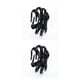 thumbnail image 4 of Minnieouse Paquete de 4 pasadores Grip Clips de garra de plástico sólido Accesorios negros y marrones Pasadores de San Type1 NO1, 4 of 6