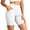White, variant on Tqcoqu Women's High Waist Tummy Control Biker Shorts with Side Pockets,Yoga Workout Casual Shorts,2026 Spring Summer Trendy Clothes,Army Green Women's S-XXL