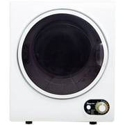 Magic Chef 1.5 Cu. ft. Compact Electric Dryer, White, 19.5 in L x 23.8 in H x 16.1 in D
