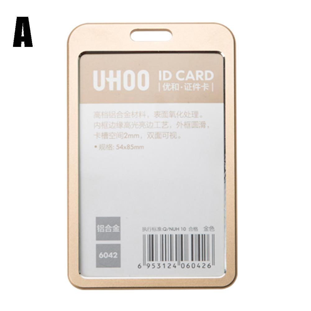 Waterproof Pvc Transparent Work Card Holder Employee Nurse Doctor Name Tag Id Badge Card Holder Office Supply