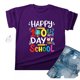 thumbnail image 2 of Camiseta de Profesor de Mujeres, 100 Días Feliz de la Escuela Imprimir Carta de Manga Corta para el Uso Casual Y de Fiesta, la Enseñanza Tee de Moda Temática, 2 of 4