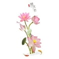 thumbnail image 2 of GROWTH TANK Flower Wall Sticker Floral Wall Decor Multipurpose Art Stickers 3D Flower Walls C, 2 of 9