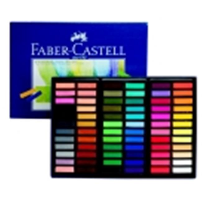 Faber Castell 0 31 X 1 25 Inch Creative Studio Non Toxic Square Soft Pastel Set 48 Walmart Com Walmart Com