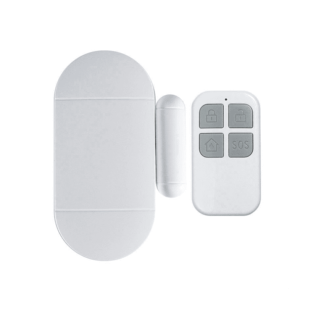 Tuya Wireless Smart Door Window Sensor System Remote Control Operation 130Db Safe Burglar Alarm for Home Door Window