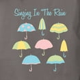 thumbnail image 3 of CafePress - Singing In The Rain T Shirt - Womens Comfort Colors® Shirt, 3 of 4