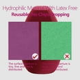 thumbnail image 6 of Apercolorier 6pcs Big Beauty Makeup Sponge Blender , Latex Free Sponge (Purple), 6 of 6