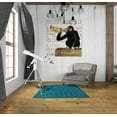 thumbnail image 3 of Epic Graffiti 'Monkey Playing Trumpet' by Fab Funky, Canvas Wall Art, 26"x30", 3 of 3