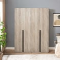 thumbnail image 2 of Lee 2-Piece Module Wardrobe 1.0 & 3.0 Closet from Engineered Wood - Rustic Gray, 2 of 20
