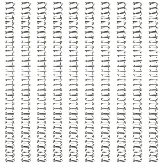 HOMEMAXS  100 Pcs Small Binder Rings Coil Punch Machine Notebook Binding