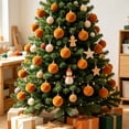 thumbnail image 5 of TMOYZQ 10 PCS Christmas Balls Bulk Shatterproof Plastic Christmas Tree Decorations for Decorative Hanging Baubles 3.1in, 5 of 5
