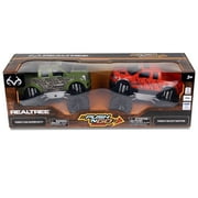 RealTree: Push & Go Ford F-150 SVT Raptor & F-250 Super Duty Trucks, 2 Pack