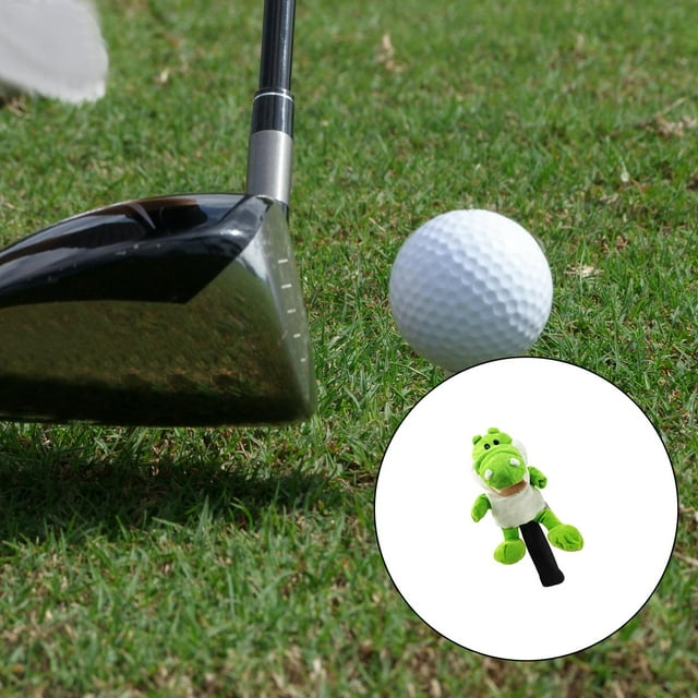 Golf Club Plush Head Cover Animal Wood Driver Head Cover Reemplazo de protección Cola CABEZA DE GOLF CLUB DE GOLF