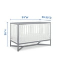 Delta Children Tribeca 4in1 Convertible Crib, Greenguard Gold