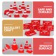 thumbnail image 4 of Mini conos de tráfico 36pcs mini cercas y cubos de tráfico de tráfico de juguetes de juguete juguetes de tráfico juguetes, 4 of 7