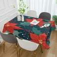 thumbnail image 2 of Yayeee Tablecloths 60" x 90" Rectangle Wrinkle Resistant Party Table Cover, Christmas Berries, 2 of 8