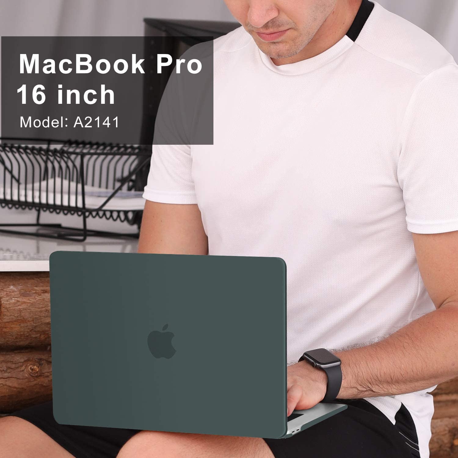 MOSISO MacBook Pro 16 inch Case 2019 Release A2141 with Touch Bar /& Touch ID Heavy Duty Plastic Hard Shell Case with TPU Bumper /& Keyboard Cover Only Compatible with MacBook Pro 16 inch Black